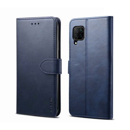 For Huawei P40 Lite/Nova 6 SE/7i GUSSIM Business Style Horizontal Flip Leather Case with Holder & Card Slots & Wallet(Blue) - Huawei Cases by GUSSIM | Online Shopping UK | buy2fix