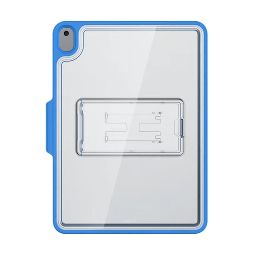 Mutural Transparent Holder Tablet Case For iPad 10.2 2021 / 2020 / 2019 / 10.5(Blue) by Mutural