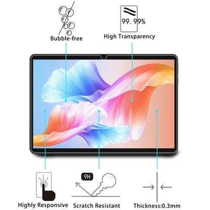 2 PCS 9H 0.3mm Explosion-proof Tempered Glass Film For Teclast P25 - Others by buy2fix | Online Shopping UK | buy2fix