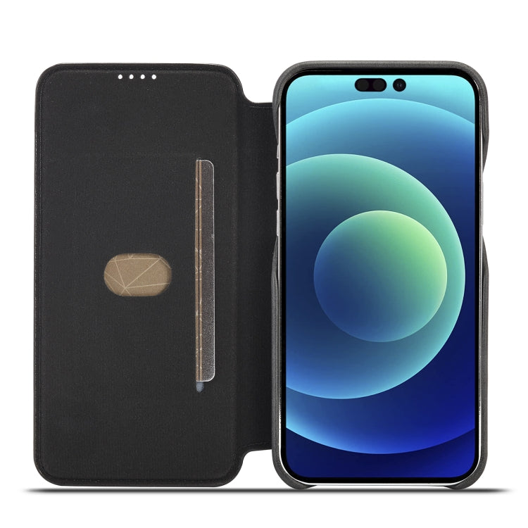 For iPhone 14 Plus LC.IMEEKE Hon Ancient Series Flip Leather Phone Case (Black) - iPhone 14 Plus Cases by LC.IMEEKE | Online Shopping UK | buy2fix