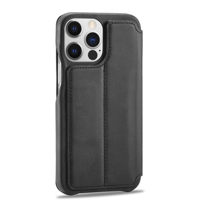 For iPhone 14 Pro Max LC.IMEEKE Hon Ancient Series Flip Leather Phone Case (Black) - iPhone 14 Pro Max Cases by LC.IMEEKE | Online Shopping UK | buy2fix