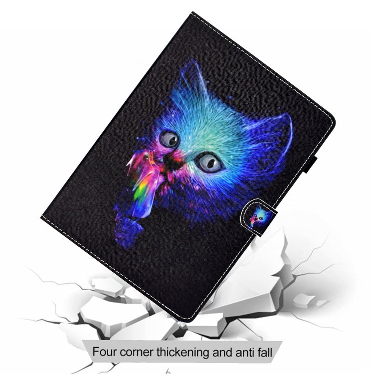 For iPad Pro 11 2020 Sewing Thread TPU Left and Right Flat Leather Tablet Case with Sleep Function & Card Slot & Buckle Anti-skid Strip and Pen Cover(Symphony) - iPad Pro 11 (2020) Cases by buy2fix | Online Shopping UK | buy2fix