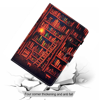 For iPad Pro 11 2020 Sewing Thread TPU Left and Right Flat Leather Tablet Case with Sleep Function & Card Slot & Buckle Anti-skid Strip and Pen Cover(Bookshelf) - iPad Pro 11 (2020) Cases by buy2fix | Online Shopping UK | buy2fix