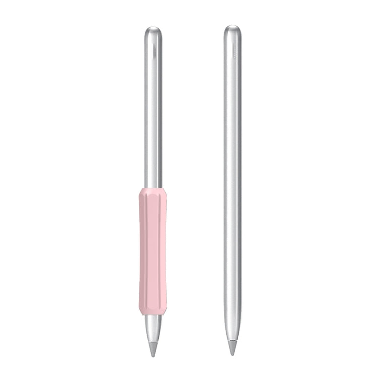 DUX DUCIS Stoyobe Stylus Silicone Cover Grip For Apple Pencil 1/2/Huawei M-Pencil(Pink) - Pencil Accessories by DUX DUCIS | Online Shopping UK | buy2fix