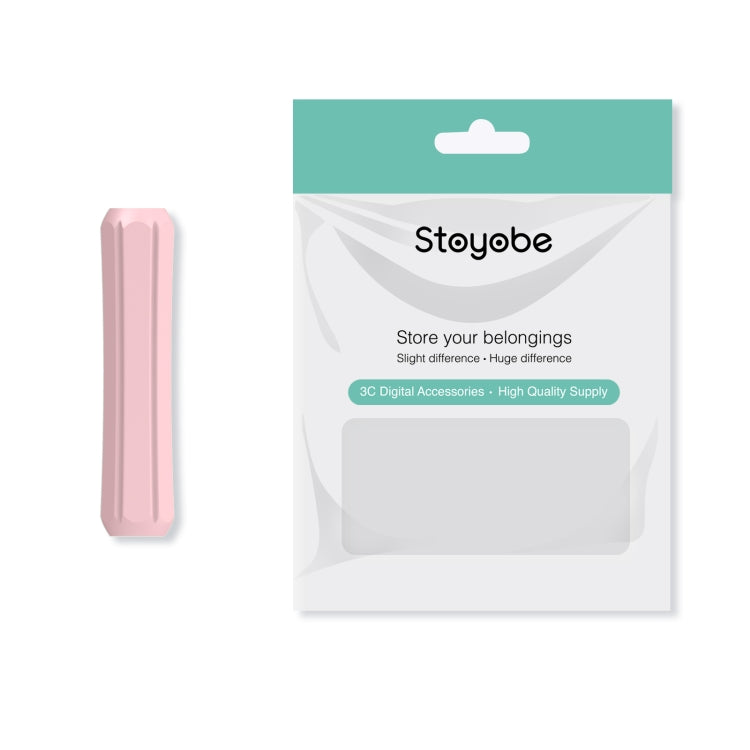 DUX DUCIS Stoyobe Stylus Silicone Cover Grip For Apple Pencil 1/2/Huawei M-Pencil(Pink) - Pencil Accessories by DUX DUCIS | Online Shopping UK | buy2fix