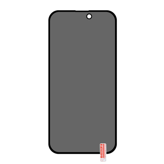 For iPhone 14 Pro 25pcs Anti-peeping Plasma Oil Coated High Aluminum Wear-resistant Tempered Glass Film by buy2fix