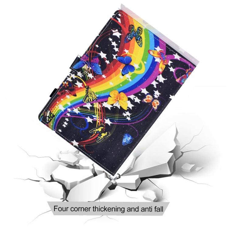 For iPad Pro 11 2020 Sewing Thread TPU Left and Right Flat Leather Tablet Case with Sleep Function & Card Slot & Buckle Anti-skid Strip and Pen Cover(Music Disc) - iPad Pro 11 (2020) Cases by buy2fix | Online Shopping UK | buy2fix