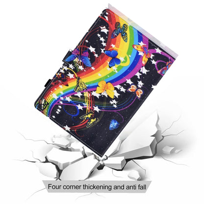 For iPad Pro 11 2020 Sewing Thread TPU Left and Right Flat Leather Tablet Case with Sleep Function & Card Slot & Buckle Anti-skid Strip and Pen Cover(Music Disc) - iPad Pro 11 (2020) Cases by buy2fix | Online Shopping UK | buy2fix