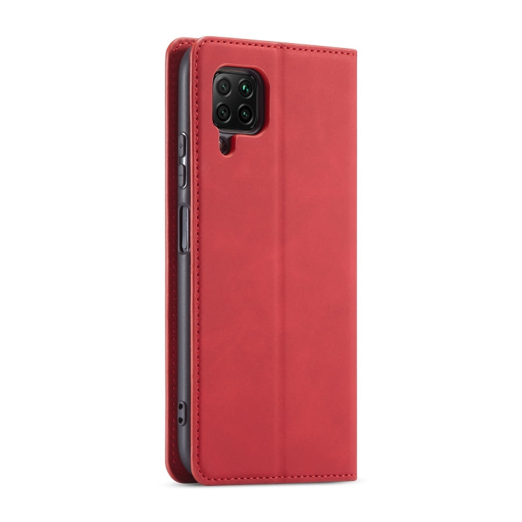 For Huawei P40 Lite / nova 6 SE Forwenw Dream Series Oil Edge Strong Magnetism Horizontal Flip Leather Case with Holder & Card Slots & Wallet & Photo Frame(Red) - Huawei Cases by Forwenw | Online Shopping UK | buy2fix