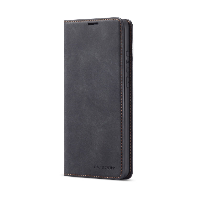 For Huawei P40 Pro / P40 Forwenw Dream Series Oil Edge Strong Magnetism Horizontal Flip Leather Case with Holder & Card Slots & Wallet & Photo Frame(Black) - Huawei Cases by Forwenw | Online Shopping UK | buy2fix