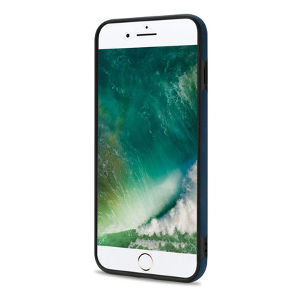 N.BEKUS Vertical Flip Card Slot RFID Phone Case For iPhone 8 Plus / 7 Plus(Blue) - More iPhone Cases by N.BEKUS | Online Shopping UK | buy2fix