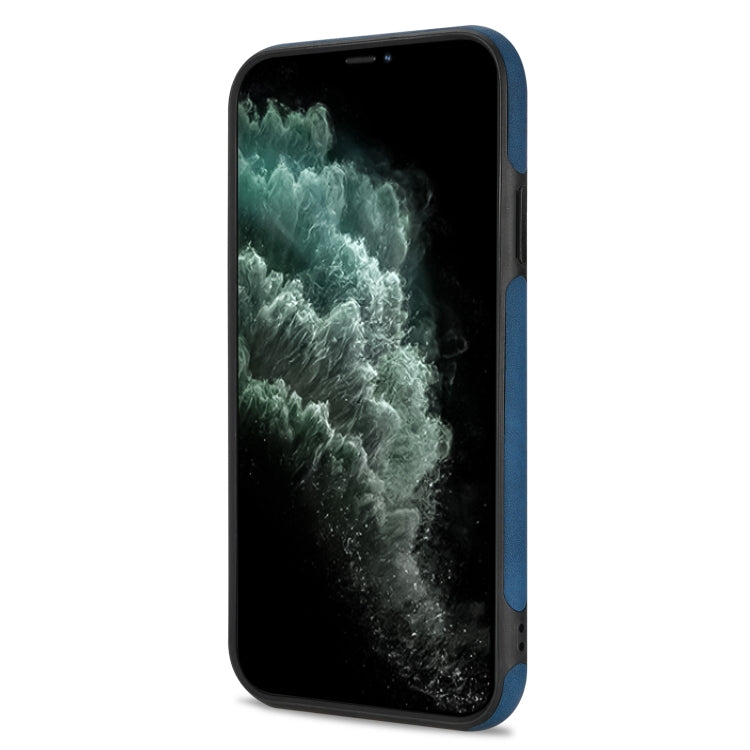 For iPhone 11 Pro N.BEKUS Vertical Flip Card Slot RFID Phone Case (Blue) - iPhone 11 Pro Cases by N.BEKUS | Online Shopping UK | buy2fix