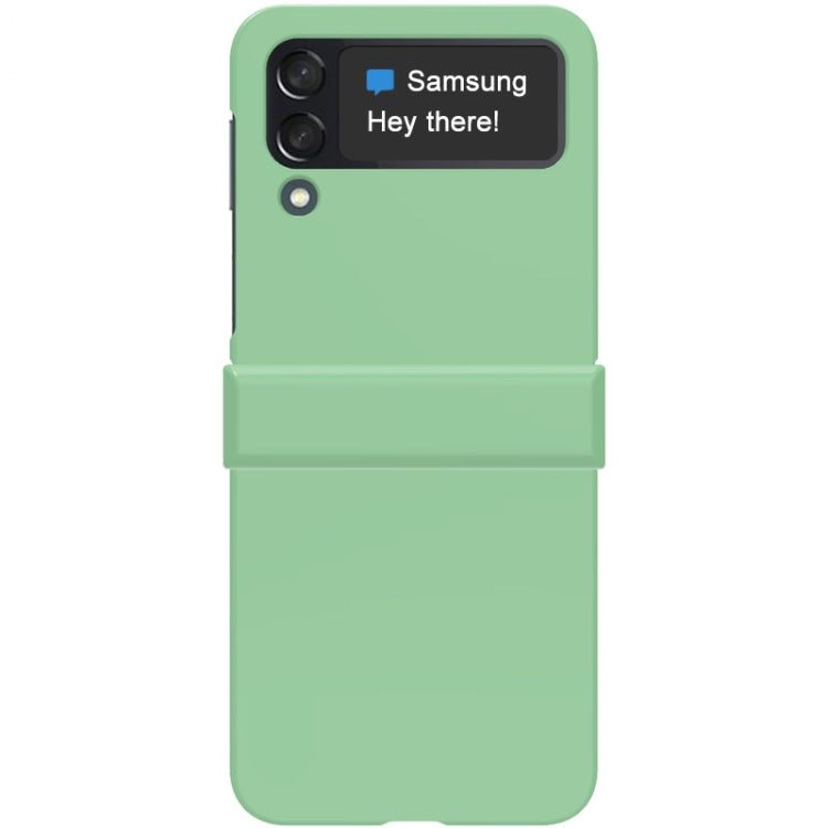 For Samsung Galaxy Z Flip3 5G IMAK JS-3 Series Colorful PC Case(Green) - Galaxy Phone Cases by imak | Online Shopping UK | buy2fix