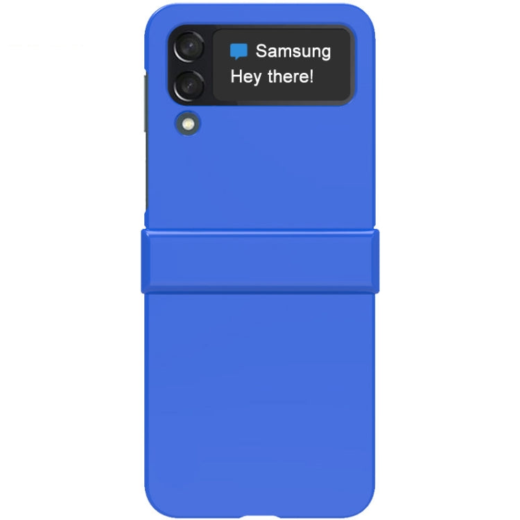 For Samsung Galaxy Z Flip4 5G IMAK JS-3 Series Colorful PC Case(Blue) - Galaxy Z Flip4 5G Cases by imak | Online Shopping UK | buy2fix