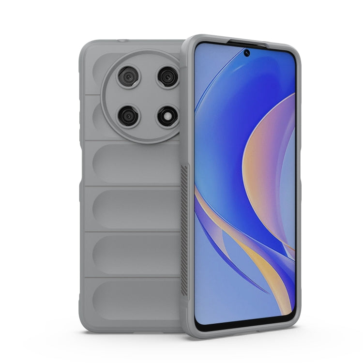 For Huawei Nova Y90/Enjoy 50 Pro Magic Shield TPU + Flannel Phone Case(Grey) - Huawei Cases by buy2fix | Online Shopping UK | buy2fix