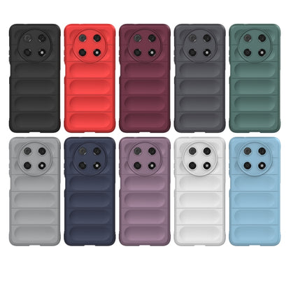For Huawei Nova Y90/Enjoy 50 Pro Magic Shield TPU + Flannel Phone Case(White) - Huawei Cases by buy2fix | Online Shopping UK | buy2fix