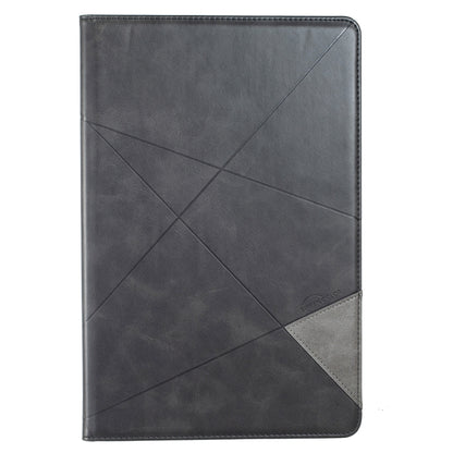 For Samsung Galaxy Tab S7 FE/Tab S7+/Tab S8+ Prismatic Leather Tablet Case(Black) by buy2fix