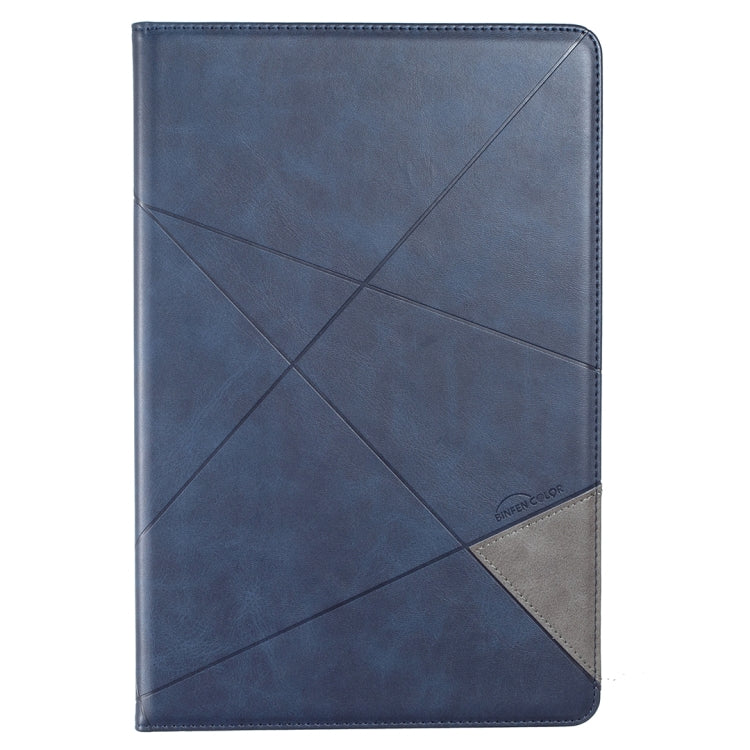 For Samsung Galaxy Tab S7 FE/Tab S7+/Tab S8+ Prismatic Leather Tablet Case(Blue) by buy2fix
