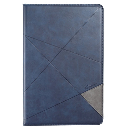 For Samsung Galaxy Tab S7 FE/Tab S7+/Tab S8+ Prismatic Leather Tablet Case(Blue) by buy2fix