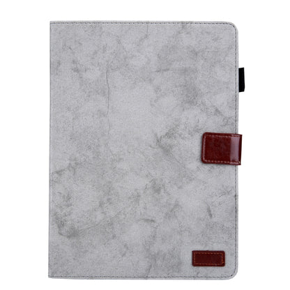For iPad Pro 11 (2020) & (2018) Marble Style Cloth Texture Tablet PC Protective Leather Case with Bracket & Card Slot & Photo Holder(Gray) - iPad Pro 11 (2018) Cases by buy2fix | Online Shopping UK | buy2fix