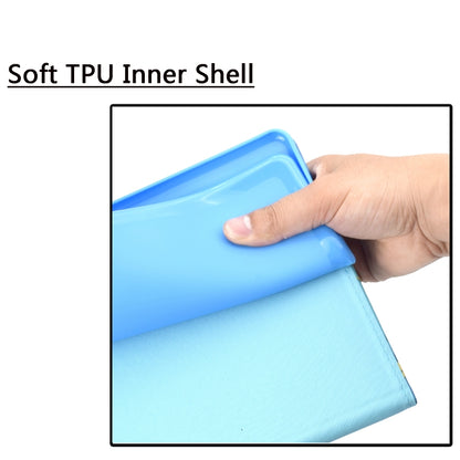 For iPad Pro 11 inch 2020 Painted Left and Right Flat Leather Tablet Case with Sleep Function & Card Slot & Buckle Anti-skid Strip and Bracket(Moon Owl) - iPad Pro 11 (2020) Cases by buy2fix | Online Shopping UK | buy2fix