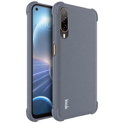 For HTC Desire 22 Pro 5G IMAK All-inclusive Shockproof Airbag TPU Case (Matte Grey) - HTC by imak | Online Shopping UK | buy2fix