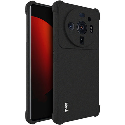 For Xiaomi 12S Ultra 5G IMAK All-inclusive Shockproof Airbag TPU Case (Matte Black) - Xiaomi Cases by imak | Online Shopping UK | buy2fix