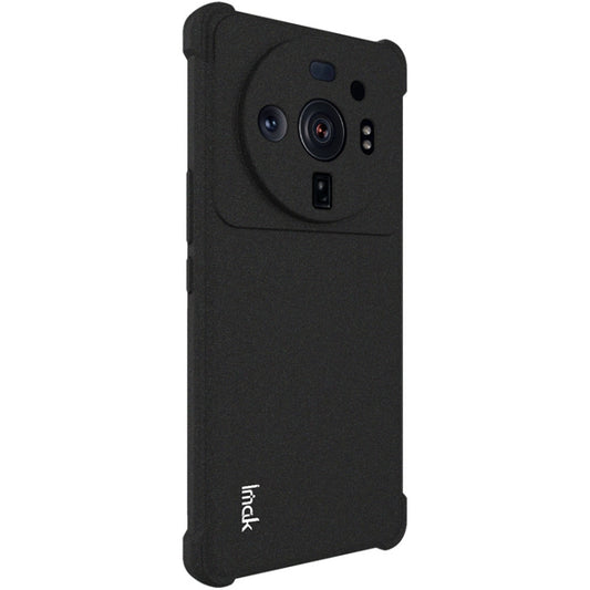 For Xiaomi 12S Ultra 5G IMAK All-inclusive Shockproof Airbag TPU Case (Matte Black) by imak