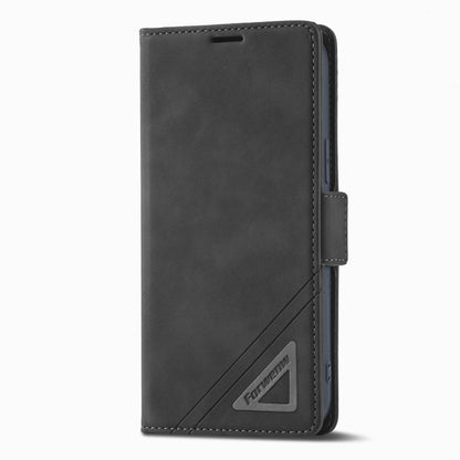 For iPhone 13 Pro Forwenw Dual-side Buckle Leather Phone Case (Black) - iPhone 13 Pro Cases by Forwenw | Online Shopping UK | buy2fix