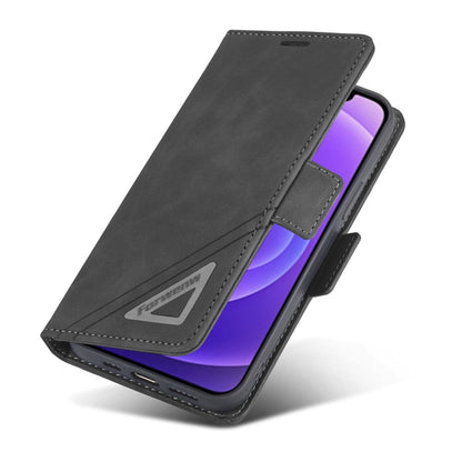 For iPhone 12 mini Forwenw Dual-side Buckle Leather Phone Case (Black) - iPhone 12 mini Cases by Forwenw | Online Shopping UK | buy2fix