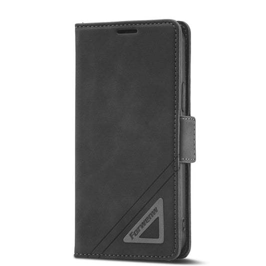For iPhone 11 Forwenw Dual-side Buckle Leather Phone Case (Black) - iPhone 11 Cases by Forwenw | Online Shopping UK | buy2fix