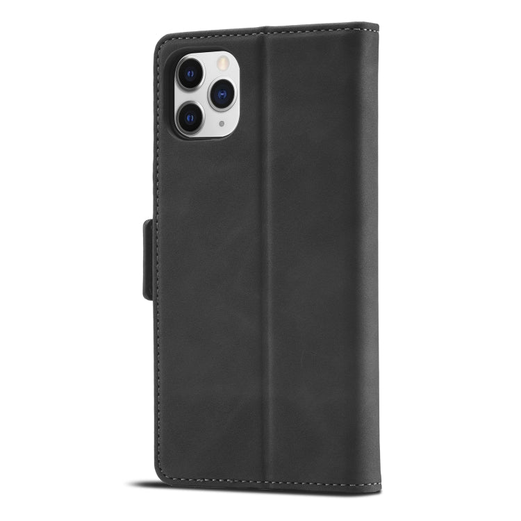 For iPhone 11 Pro Max Forwenw Dual-side Buckle Leather Phone Case (Black) - iPhone 11 Pro Max Cases by Forwenw | Online Shopping UK | buy2fix