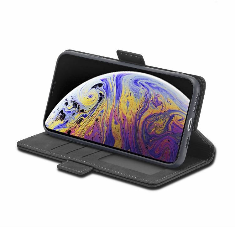 For iPhone XS Max Forwenw Dual-side Buckle Leather Phone Case(Black) - More iPhone Cases by Forwenw | Online Shopping UK | buy2fix