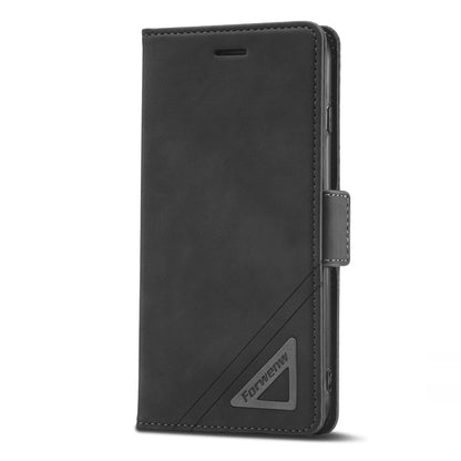 Forwenw Dual-side Buckle Leather Phone Case For iPhone 7 Plus / 8 Plus(Black) - More iPhone Cases by Forwenw | Online Shopping UK | buy2fix