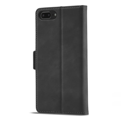 Forwenw Dual-side Buckle Leather Phone Case For iPhone 7 Plus / 8 Plus(Black) - More iPhone Cases by Forwenw | Online Shopping UK | buy2fix