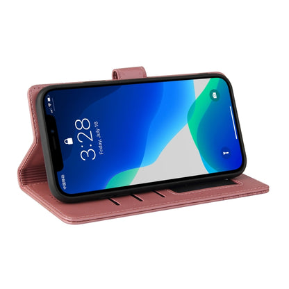 For iPhone 13 Pro GQUTROBE Skin Feel Magnetic Leather Phone Case (Rose Gold) - iPhone 13 Pro Cases by GQUTROBE | Online Shopping UK | buy2fix