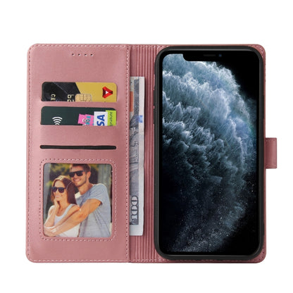For iPhone 11 Pro Max GQUTROBE Skin Feel Magnetic Leather Phone Case (Rose Gold) - iPhone 11 Pro Max Cases by GQUTROBE | Online Shopping UK | buy2fix