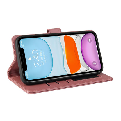For iPhone 11 GQUTROBE Skin Feel Magnetic Leather Phone Case (Rose Gold) - iPhone 11 Cases by GQUTROBE | Online Shopping UK | buy2fix