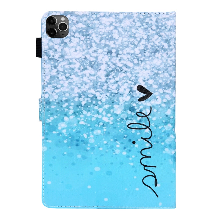 For iPad Pro 11 (2020) & (2018) Painted Pattern Tablet PC Protective Leather Case with Bracket & Card Slot & Photo Holder(Beautiful Bubbles) - iPad Pro 11 (2018) Cases by buy2fix | Online Shopping UK | buy2fix