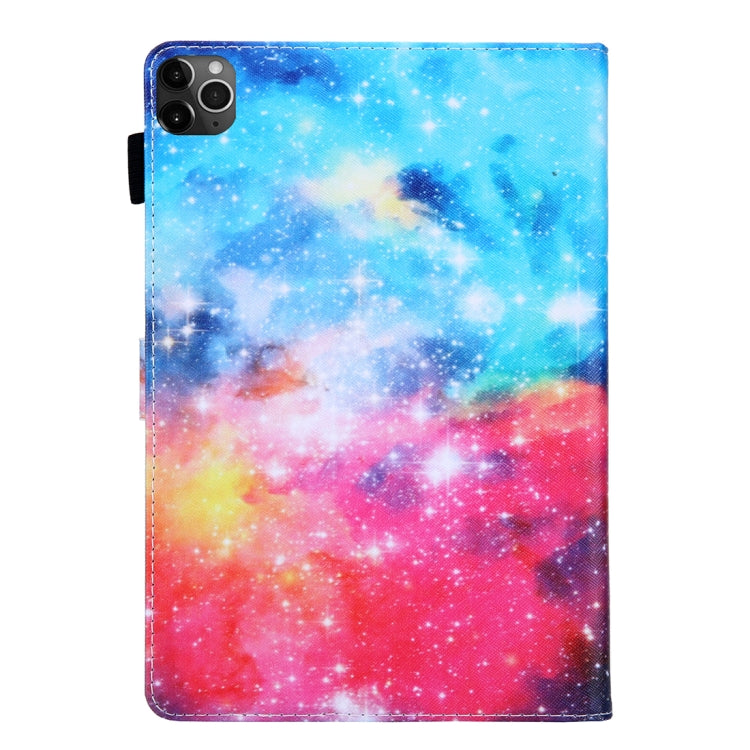 For iPad Pro 11 (2020) & (2018) Painted Pattern Tablet PC Protective Leather Case with Bracket & Card Slot & Photo Holder(Beautiful Starry Sky) - iPad Pro 11 (2018) Cases by buy2fix | Online Shopping UK | buy2fix