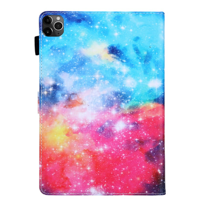 For iPad Pro 11 (2020) & (2018) Painted Pattern Tablet PC Protective Leather Case with Bracket & Card Slot & Photo Holder(Beautiful Starry Sky) - iPad Pro 11 (2018) Cases by buy2fix | Online Shopping UK | buy2fix