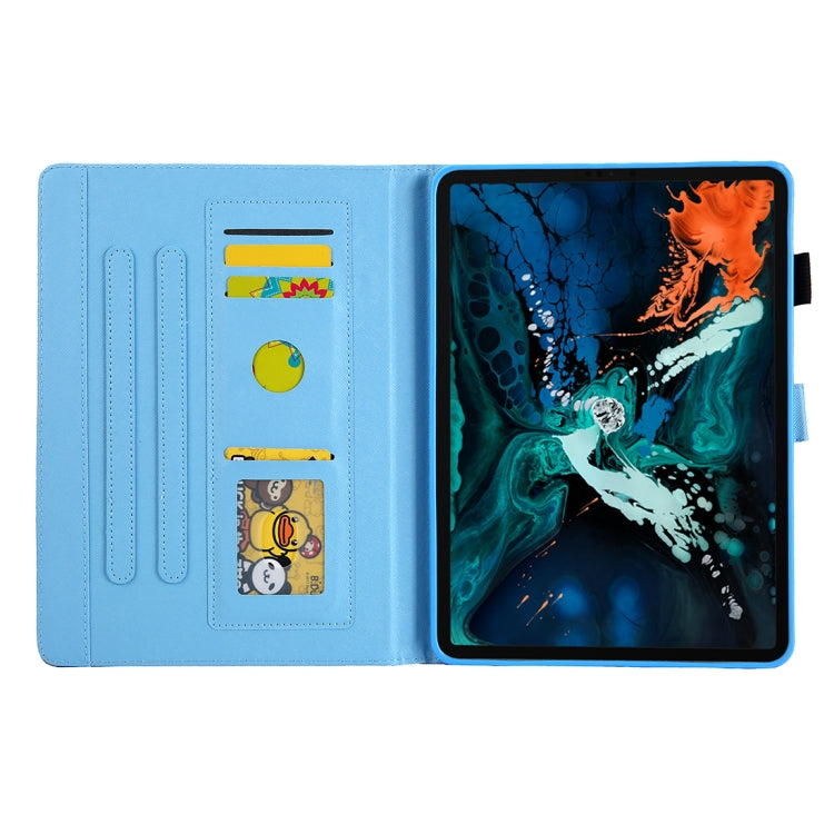 For iPad Pro 11 (2020) & (2018) Painted Pattern Tablet PC Protective Leather Case with Bracket & Card Slot & Photo Holder(Sparkling Sand) - iPad Pro 11 (2018) Cases by buy2fix | Online Shopping UK | buy2fix