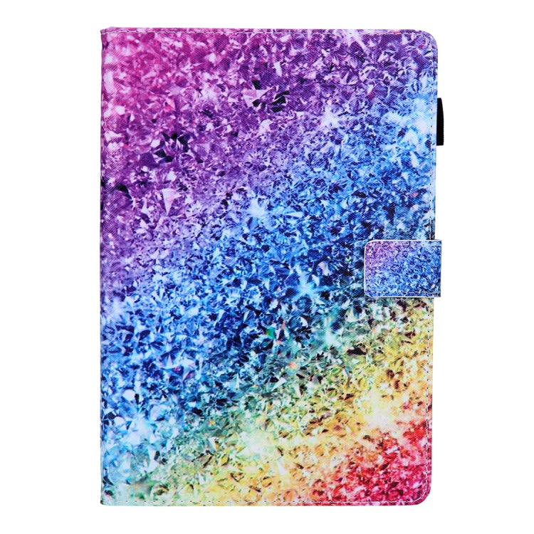 For iPad Pro 11 (2020) & (2018) Painted Pattern Tablet PC Protective Leather Case with Bracket & Card Slot & Photo Holder(Colorful Diamonds) - iPad Pro 11 (2018) Cases by buy2fix | Online Shopping UK | buy2fix