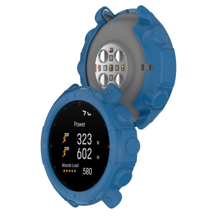 For Polar Grit X / Grit X Pro Universal Armor Protective Watch Case(Dark Blue) by buy2fix