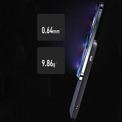 For iPhone 14 Plus Carbon Fiber Texture MagSafe Magnetic Phone Case (Dark Green) by buy2fix