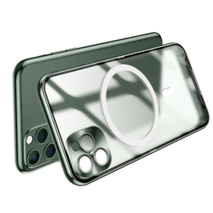 For iPhone 11 Pro MagSafe Frosted Metal Phone Case (Gold) - iPhone 11 Pro Cases by buy2fix | Online Shopping UK | buy2fix