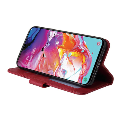 For Huawei P30 GQUTROBE Right Angle Leather Phone Case(Red) - Huawei Cases by GQUTROBE | Online Shopping UK | buy2fix