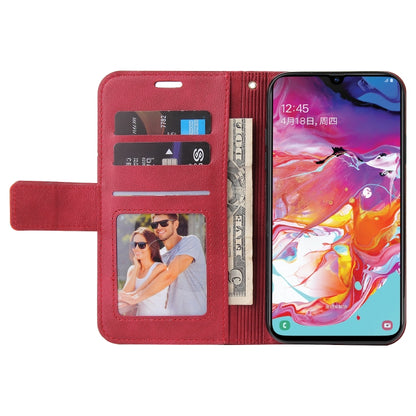 For Huawei P30 GQUTROBE Right Angle Leather Phone Case(Red) - Huawei Cases by GQUTROBE | Online Shopping UK | buy2fix