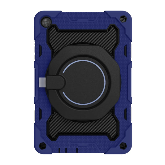 For Huawei MatePad T 10s / T10 Armor Contrast Color Silicone + PC Tablet Case(Dark Blue) - Huawei by buy2fix | Online Shopping UK | buy2fix