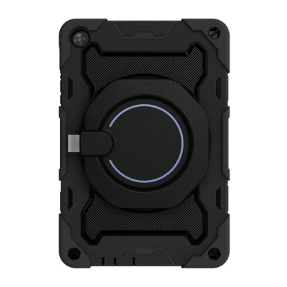 For Huawei MatePad T 10s / T10 Armor Contrast Color Silicone + PC Tablet Case(Black) - Huawei by buy2fix | Online Shopping UK | buy2fix